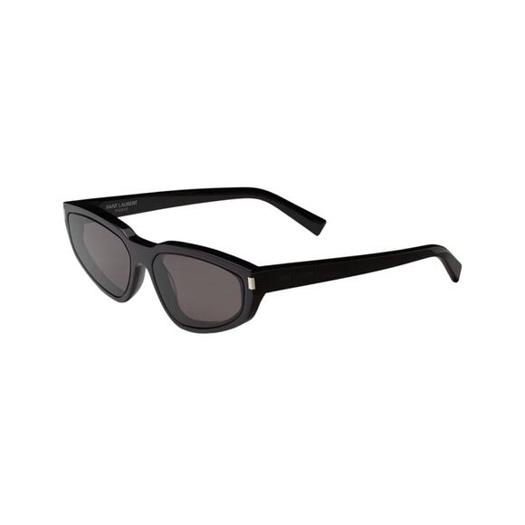 Saint Laurent NWT SL 634 Nova Sunglasses in Black w/Leather Case - Picture 1 of 13